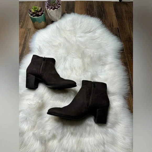 Ecco Shape 55 soft leather/suede fringe | Mercari ECCO SHAPE 55 BOOTIE Fringe
